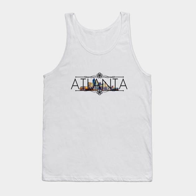 Atlanta Tank Top by trapdistrictofficial